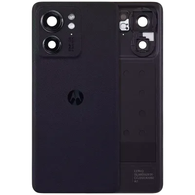 Задня кришка зі склом камери для Motorola Edge 40 (XT2302 / 2023) (Genuine OEM) (Eclipse Black)
