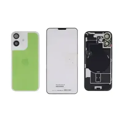 Back Glass with MagSafe Magnet & NFC & Flashlight Flex For iPhone 17 (Genuine OEM) (White)