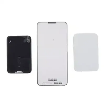Back Glass with MagSafe Magnet & NFC & Flashlight Flex For iPhone 17 Pro (Genuine OEM) (Silver)