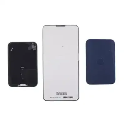 Back Glass with MagSafe Magnet & NFC & Flashlight Flex For iPhone 17 Pro (Genuine OEM) (Deep Blue)