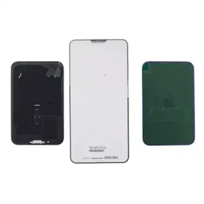 Back Glass with MagSafe Magnet & NFC & Flashlight Flex For iPhone 17 Pro Max (Genuine OEM) (Deep Blue)