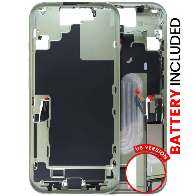 Back Housing Including Battery For iPhone 17 (Genuine OEM) (US Version) (Sage)