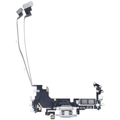 USB-C Charging Port Flex Cable (eSIM) For iPhone 17 Pro (Genuine OEM) (Canadian Version) (Silver)