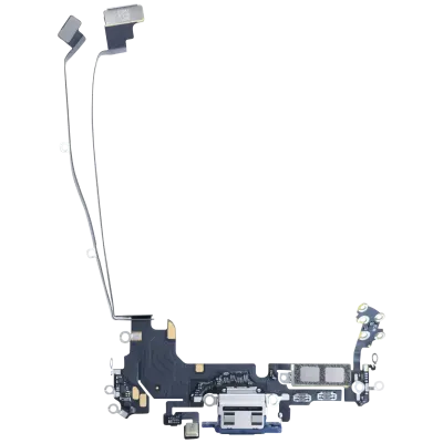USB-C Charging Port Flex Cable (eSIM) For iPhone 17 Pro (Genuine OEM) (Canadian Version) (Deep Blue)