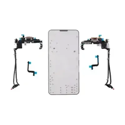 Charging Port Flex Cable (eSIM / mmWave) For iPhone 17 Pro Max (Genuine OEM) (US Version) (Cosmic Orange)