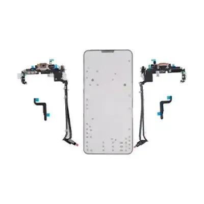 Шлейф зарядки USB-C (eSIM) для iPhone 17 Pro Max (Genuine OEM) (Canadian Version) (Cosmic Orange)