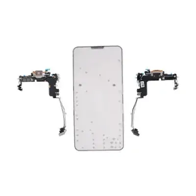 USB-C Charging Port Flex Cable (pSIM) For iPhone 17 Pro (Genuine OEM) (UK/EU Version) (Cosmic Orange)