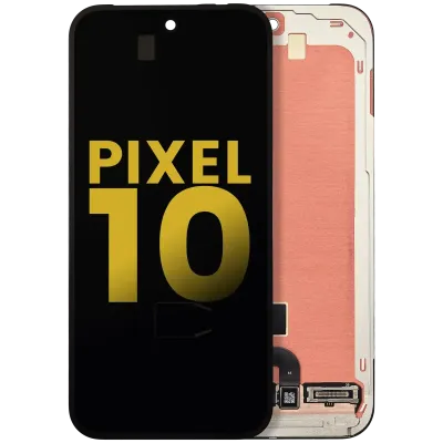 OLED Assembly With Frame (With Fingerprint Sensor) Compatible For Google Pixel 10 (Refurbished) (All Colors)