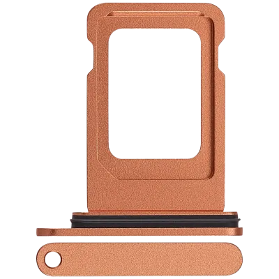 Лоток двої SIM (Nano SIM) для iPhone 17 Pro / 17 Pro Max (Cosmic Orange)
