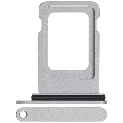 Лоток двої SIM (Nano SIM) для iPhone 17 Pro / 17 Pro Max (сріблястий)