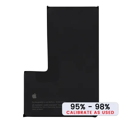 Replacement Battery for iPhone 15 Pro Max (Used OEM Pull: Grade B / SOH 95% to 98%)