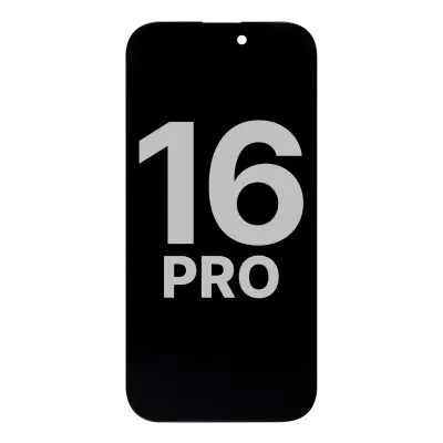 Дисплейний модуль (OLED) (сумісний) для iPhone 16 Pro with Light Sensor Flex Cable (Used OEM Pull: Grade A)