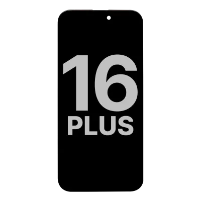 OLED Assembly Compatible For iPhone 16 Plus with Light Sensor Flex Cable (Used OEM Pull: Grade A)