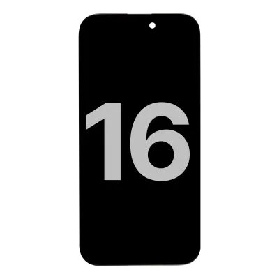 OLED Assembly Compatible For iPhone 16 with Light Sensor Flex Cable (Used OEM Pull: Grade A)