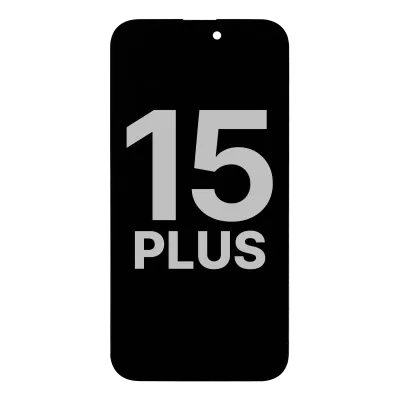 OLED Assembly Compatible For iPhone 15 Plus with Light Sensor Flex Cable (Used OEM Pull: Grade A)