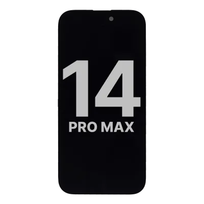 Дисплейний модуль (OLED) (сумісний) для iPhone 14 Pro Max with Light Sensor Flex Cable (Used OEM Pull: Grade A)