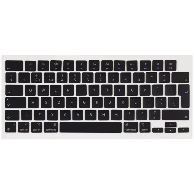 Комплект клавіш для MacBook Air 13" (Mid 2022 to Mid 2024) / Pro 14" / Pro 16" (Late 2021 to Late 2024) (Midnight) (UK English)