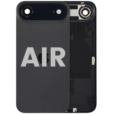 Back Glass w/ MagSafe Magnet & NFC & Flashlight Flex For iPhone Air (Used OEM Pull: Grade A) (Space Black)