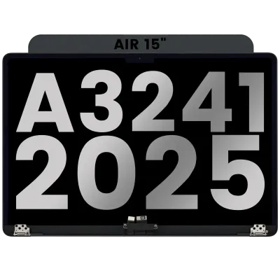 Дисплейний модуль LCD для MacBook Air 15" (A3241 / Early 2025) (з передвстановленим кабелем датчика кута кришки) (Used OEM Pull: Grade A) (Midnight)