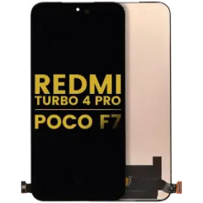 Дисплейний модуль (OLED) без рамки для Xiaomi 15T 5G / Xiaomi Redmi Turbo 4 Pro / Xiaomi Poco F7 (Refurbished) (всі кольори)