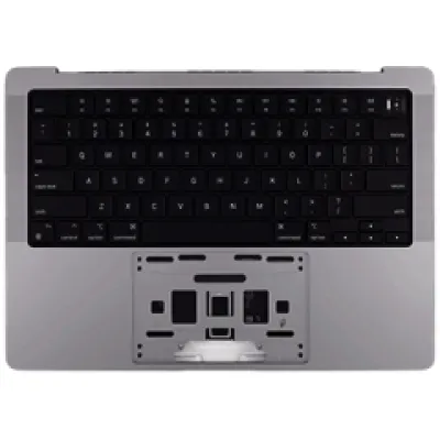 Топкейс з акумулятором і клавіатурою (ISO UK) для MacBook Pro 14" A2992 (2023) (Genuine OEM) (Space Black)