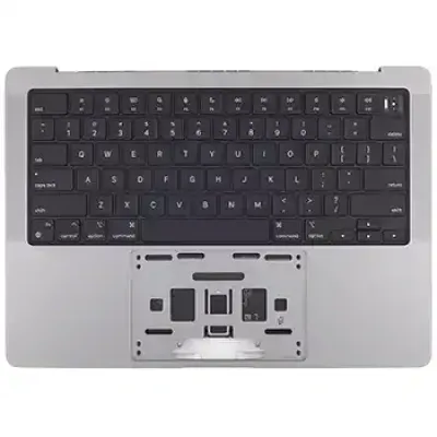Топкейс із акумулятором та клавіатурою (ISO Čeština) для MacBook Pro 14" A2442 (2021) (Genuine OEM) (Space Gray)