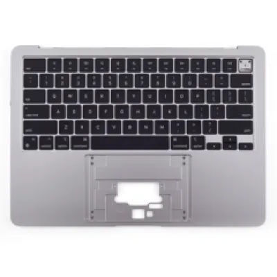 Топкейс із клавіатурою (ISO Čeština) для MacBook Air 13" A2681 (2022) (Genuine OEM) (Space Gray)