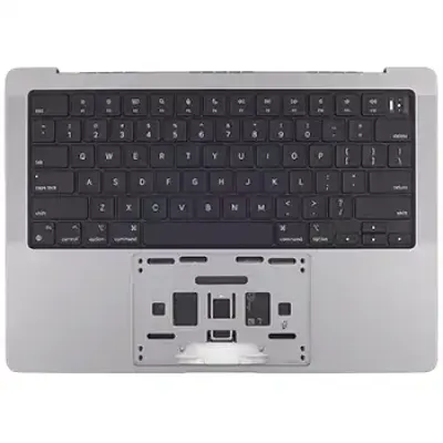 Топкейс із акумулятором та клавіатурою (ISO Čeština) для MacBook Pro 14" A2992 (2023) (Genuine OEM) (Space Gray)