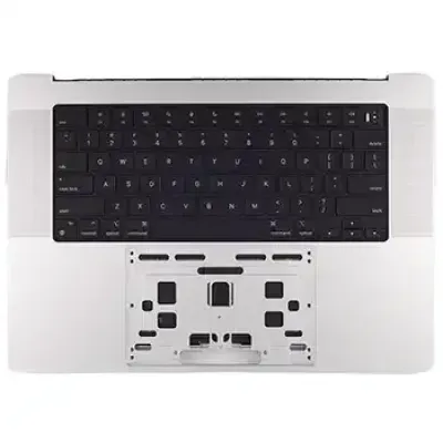 Топкейс з акумулятором і клавіатурою (ISO Russian) для MacBook Pro 16" A2991 (2023) (Genuine OEM) (сріблястий)