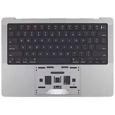 Топкейс з акумулятором та клавіатурою (ISO Swedish) для MacBook Pro 14" A2992 (2023) (Genuine OEM) (Space Gray)