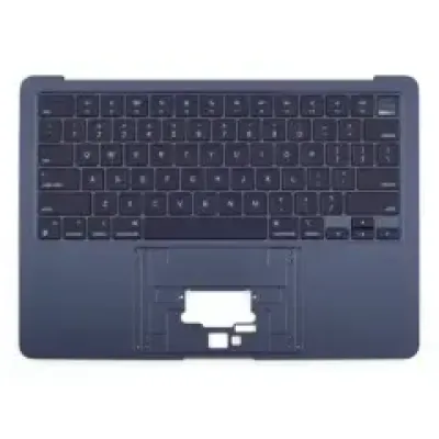 Топкейс з клавіатурою (ISO Swiss French) для MacBook Air 13" A2681 (2022) (Genuine OEM) (Midnight)