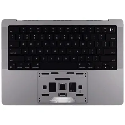 Топкейс з акумулятором та клавіатурою (ISO Swiss French) для MacBook Pro 14" A2992 (2023) (Genuine OEM) (Space Black)
