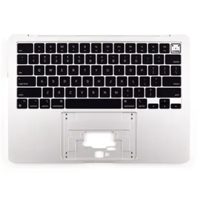 Топкейс з клавіатурою (ISO Italian) для MacBook Air 13" A2681 (2022) (Genuine OEM) (сріблястий)