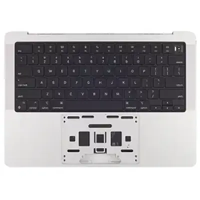 Топкейс з акумулятором та клавіатурою (ANSI Chinese Zhuyin) для MacBook Pro 14" A2992 (M3 / 2023) (Genuine OEM) (Silver)