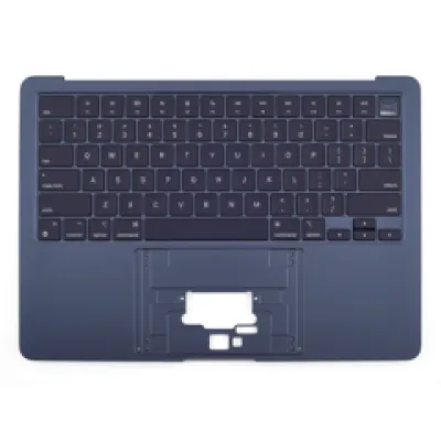 Топкейс з клавіатурою (ISO Ukrainian) для MacBook Air 13" A2681 (2022) (Genuine OEM) (Midnight)