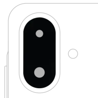 Скло основної камери (лише скло) з проклейкою для Samsung Galaxy A07 4G (A075 / 2025) (Усі кольори)