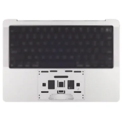 Топкейс з акумулятором і клавіатурою (ISO Swiss French) для MacBook Pro 14" A3434 (2025) (Genuine OEM) (сріблястий)