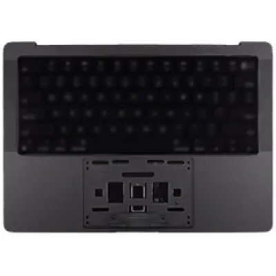 Топкейс з акумулятором і клавіатурою (ISO Swiss French) для MacBook Pro 14" A3434 (2025) (Genuine OEM) (Space Black)