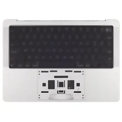Топкейс з акумулятором і клавіатурою (ISO Turkish-Q) для MacBook Pro 14" A3434 (2025) (Genuine OEM) (сріблястий)