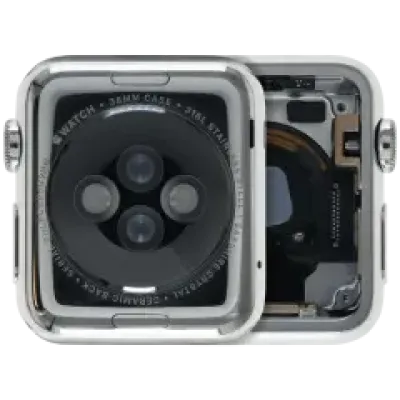 Корпус у зборі (сумісний) для Watch Series 1 (38MM) (Used OEM Pull: Grade A) (сталь / сріблястий)