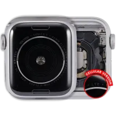 Корпус у зборі (сумісний) для Watch Series 4 (40MM) (Used OEM Pull: Grade A) (Cellular Version) (алюміній / сріблястий)