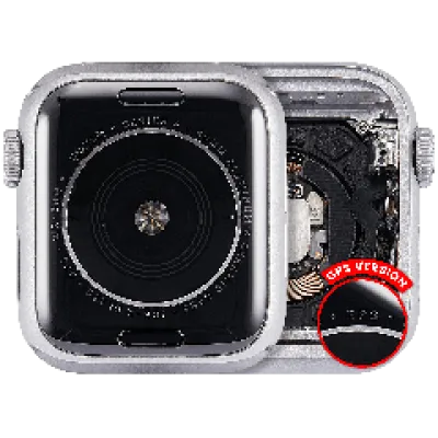 Корпус у зборі (сумісний) для Watch Series 4 (40MM) (Used OEM Pull: Grade A) (GPS Version) (алюміній / сріблястий)
