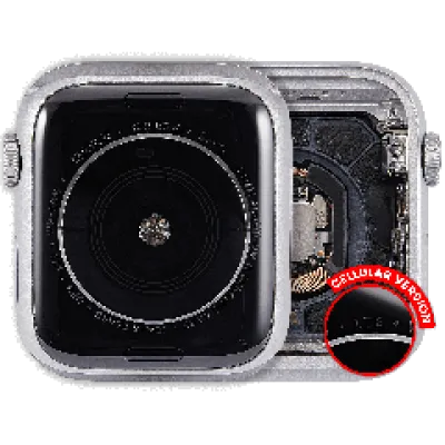 Корпус у зборі (сумісний) для Watch Series 4 (44MM) (Used OEM Pull: Grade A) (Cellular Version) (алюміній / сріблястий)
