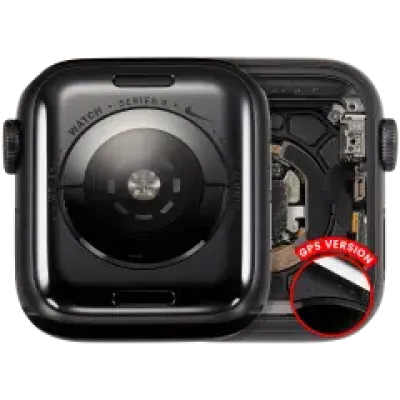 Корпус у зборі (сумісний) для Watch Series 5 (40MM) (Used OEM Pull: Grade A) (GPS Version) (алюміній / Space Black)