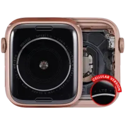 Корпус у зборі (сумісний) для Watch Series 5 (44MM) (Used OEM Pull: Grade A) (Cellular Version) (алюміній / золотий)