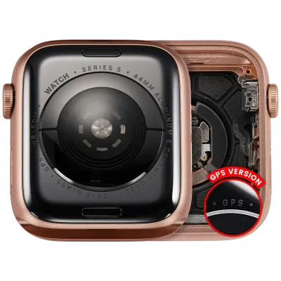 Корпус у зборі (сумісний) для Watch Series 5 (44MM) (Used OEM Pull: Grade A) (GPS Version) (алюміній / золотий)