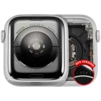 Корпус у зборі (сумісний) для Watch Series 5 (44MM) (Used OEM Pull: Grade A) (GPS Version) (алюміній / сріблястий)