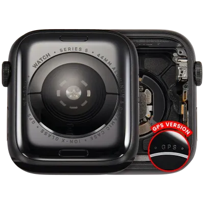 Корпус у зборі (сумісний) для Watch Series 5 (44MM) (Used OEM Pull: Grade A) (GPS Version) (алюміній / Space Black)