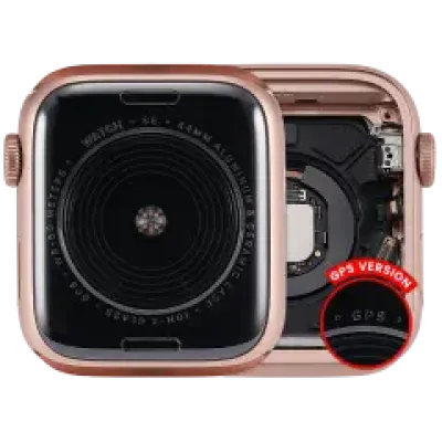 Корпус у зборі (сумісний) для Watch Series SE 1st (44MM) (Used OEM Pull: Grade A) (GPS Version) (алюміній / золотий)