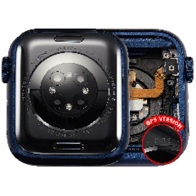 Корпус у зборі (сумісний) для Watch Series 6 (40MM) (Used OEM Pull: Grade A) (GPS Version) (алюміній / синій)